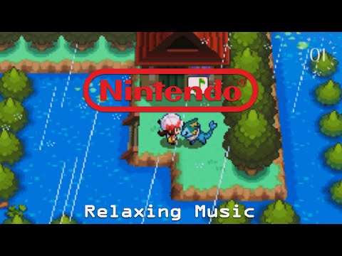 Pokémon & Chill : Nintendo video game music calms your mind while it's raining to relax & study to