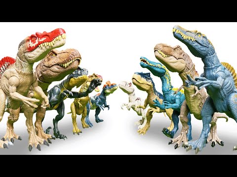 The ULTIMATE REVIEW of JW's Camp Cretaceous & Chaos Theory Dinosaur Collections! | Amazing Dinosaur