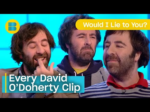 Every David O'Doherty Clip on 8 Out of 10 Cats | 8 Out of 10 Cats | Banijay Comedy