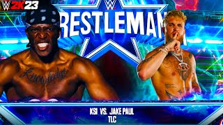 KSI VS JAKE PAUL (WWE 2K23)