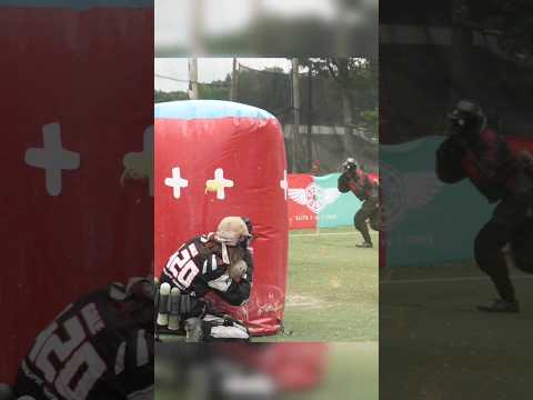 Surprise! 🥷⚠️ | Paintball 1vs1 | Hormesis Elite Tour #shorts #notjennfulk