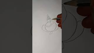 drawing trick #ganeshajistatue #viralvideo #easy #love #satisfying #relaxing