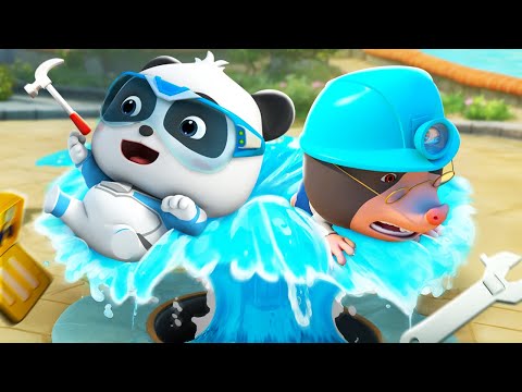 Pipeline Engineer + More | Super Rescue Team | Kids Cartoons | BabyBus TV