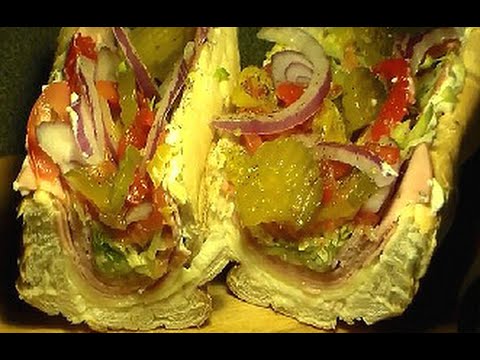 How To Make A PHILLY (Italian HOAGIE) From Home  Philly SUB Sandwich Recipe