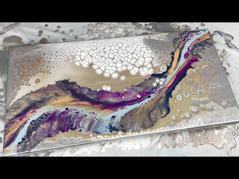 TLP NEW COLORS REVEAL! Pearl Dutch Pour Combo Technique | Acrylic Pour Art Tutorial & Recipes #tlp