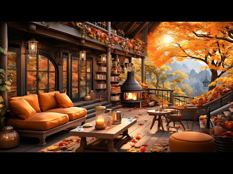 Positive Autumn Jazz in Coffee Shop Ambience - Happy Morning Bossa Nova Instrumental for Great Moods