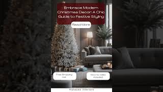 Christmas Luxury Interiors 2024 | The Art of Chic Holiday Decoration. 76