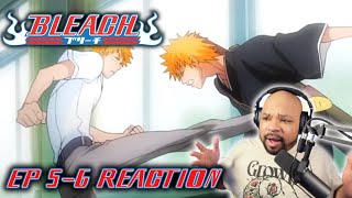 ICHIGO BATTLES ICHIGO!... DBZ FAN REACTS | Bleach Episode 5-6 REACTION