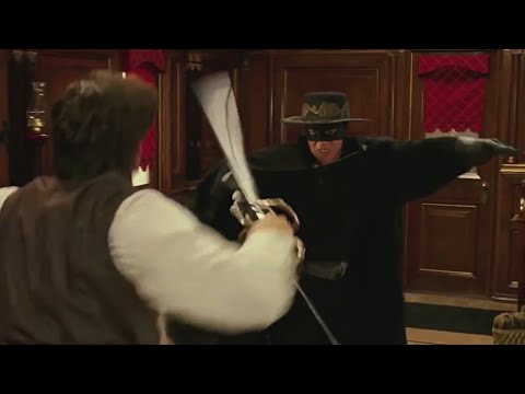 Train Sword Fight Scene | The Legend of Zorro [2005]