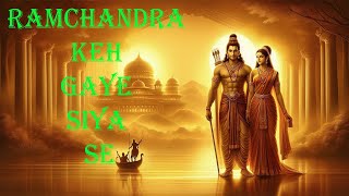 💖 Ramchandra Keh Gaye Siya Se | Divine Ram-Sita Bhajan | Bhakti Status Video#ram #sitaram #rammandir