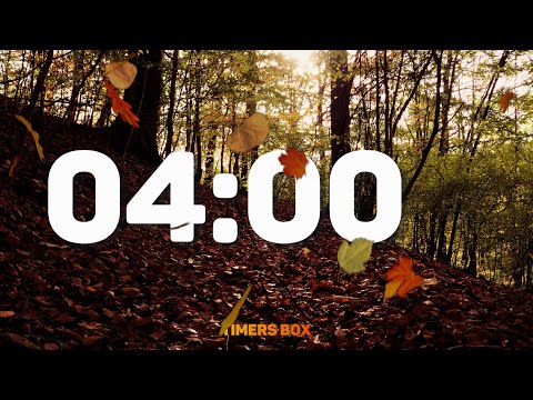 Autumn 4 Minute Fall Timer 🍂⏲️