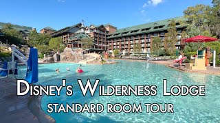 Disney's Wilderness Lodge Standard Room Tour | Walt Disney World #disneyworld