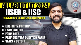 All About IAT 2024 | IAT Exam IISER | Exam other than NEET for PCB | NEET 2024 latest News Today