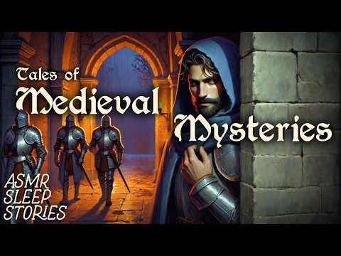 Fall Asleep to Medieval Mysteries | Historical Bedtime Stories & Rainy Ambience | ASMR History Tales