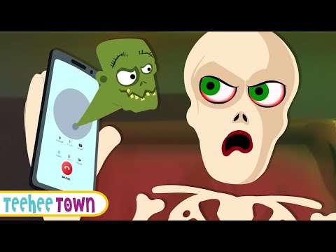 Skeleton Riding On A Bus - Spooky Scary Rhymes By Teehee Town