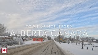 Discovering Nobleford, Alberta in Winter Road Trip 2025 #canada #roadtrip #thingstodo #alberta