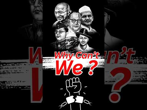 Why Can't We ❓❓❓  | Indian Freedom Struggle || #viralvideo#utubeshorts#viralshorts #1million