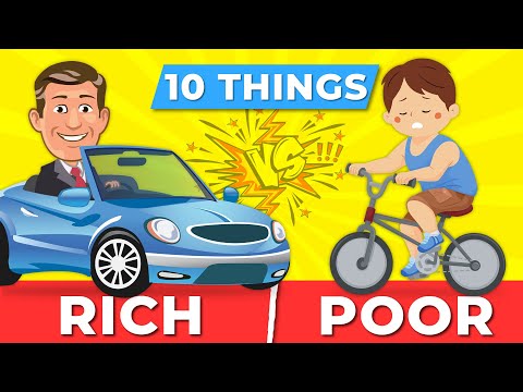 10 Things Rich People Do That The Poor Don’t