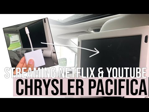 Learn how to stream Chrysler Pacifica Minivan Netflix, Amazon and YouTube