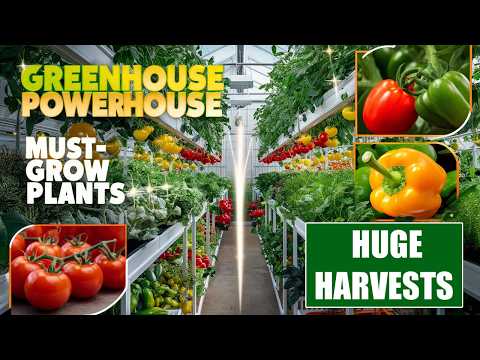 Greenhouse Powerhouse: Must-Grow Plants for Huge Harvests!