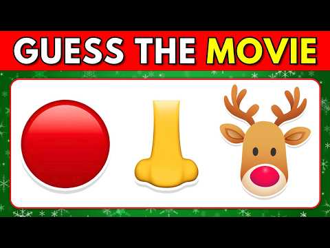 Can You Guess The CHRISTMAS Movie By Emoji? 🎬🎄 | Christmas Movie Quiz 🎅🏻