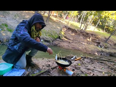 DÍAS de AVENTURA, PESCA y COCINA de MOJARRAS FRITAS. pesca urbana