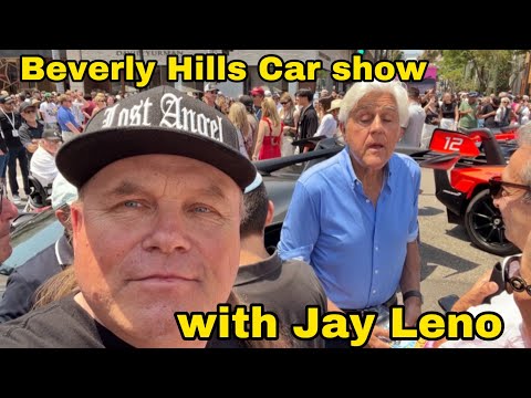 Beverly Hills Car Show with Jay Leno Concours d'Elegance Fathers Day 2024