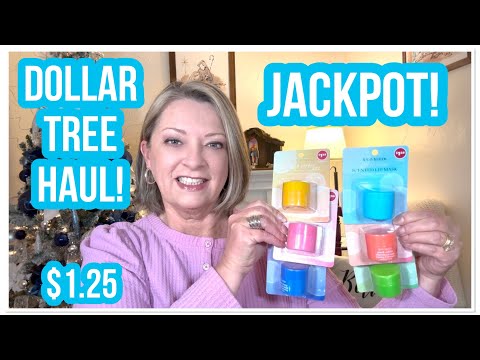 DOLLAR TREE HAUL | JACKPOT | $1.25 | WOW | LOVE DT😁 #haul #dollartree #dollartreehaul