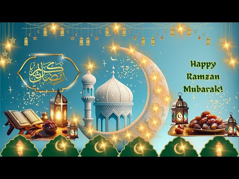 Happy Ramadan Mubarak 🕌❤️|Ramadan Mubarak Whatsapp Status 🌙 | Ramzan Naat 2025  ✨