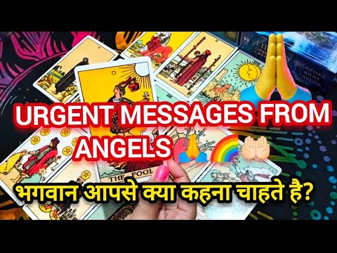 URGENT messages from angels ✨🙏|hindi/english tarot reading 💗| timeless reading ❤️