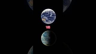 earth vs kepler 22b #shorts #youtubeshorts