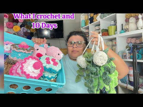 Everything I crochet and 10 day amigurumi plushies &more #crochet #amigurumicrochet #crocheting