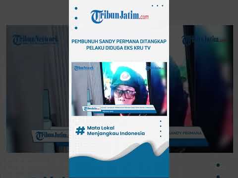 Pembunuh Aktor Sandy Permana Ditangkap