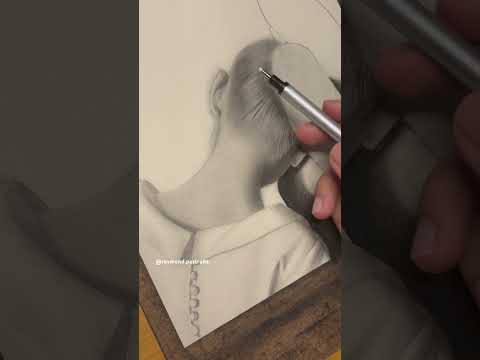 DRAWING ARIANA (tiktok: raymond.portraits) #art #shortsvideo #artist #artistdrawing #arianagrande