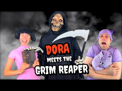 EVIL DORA meets the GRIM REAPER