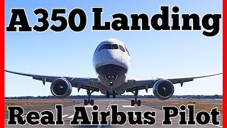 iniBuilds A350 Tutorial: Landing | Real Airbus Pilot Guide