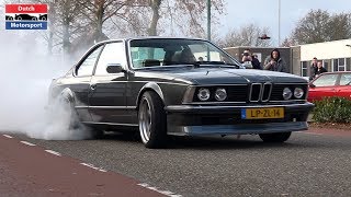 1200HP BMW 635 CSi with 7675 Precision Turbo - Burnouts, Flyby & Loud Accelerations!