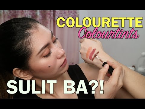 COLOURETTE COLOURTINTS REVIEW! | Miss Menchie