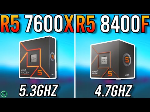 Ryzen 5 7600X vs Ryzen 5 8400F - Difference?