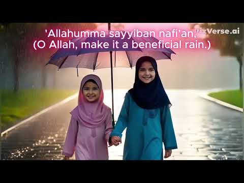 "Rain Dua Rhyme: A Prayer for Blessings" @muslimrhymes