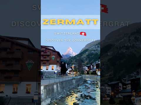 Zermatt Switzerland 4K || #shorts #zermatt #switzerland #travelvlog #travelshorts #youtubeshort