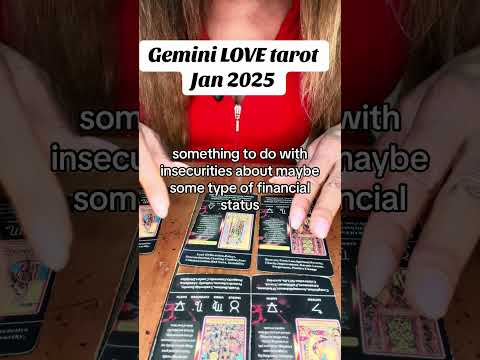 Gemini LOVE tarot reading for Jan 2025. #gemini #tarot #tarotlovereading