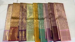 08/03/25 Pure kanchi handloom silk sarees with prices||Pmjrsilks||pmjrsaree||kanchipuram|dharmavaram