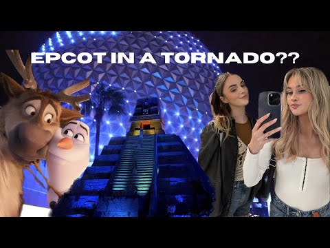 A Tornado at Epcot | Eating at San Angel Inn | Disneybounding | Meeting Anna and Elsa