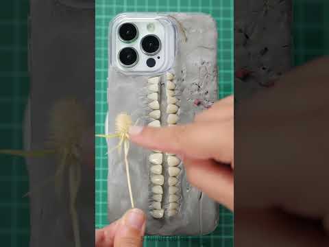 How to create an extraordinary phone case out of your real teeth 🦷