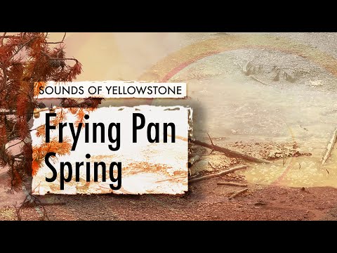 Frying Pan Spring — ASMR, Sleep, Concentration (Sounds of Yellowstone)