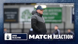 John McGlynn post Ayr United