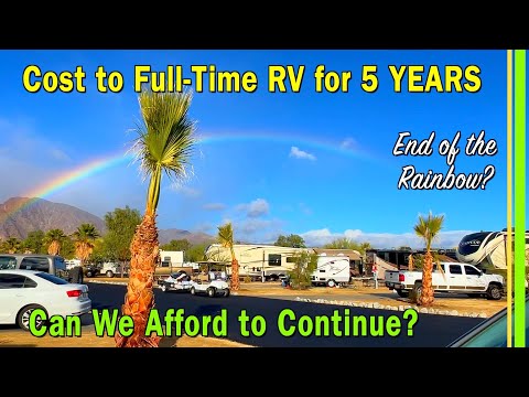 RV Living Costs | How much does it cost to Full-Time RV? | 5 Yrs Travel in Class A Motorhome | EP276