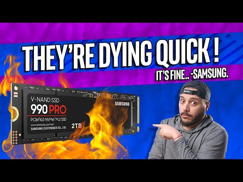 Samsung's 990 Pro NVME is DESTROYING Itself?