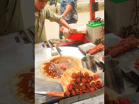 12 Years old kid selling street food #streetfood #worldstreetfoodltd #shorts